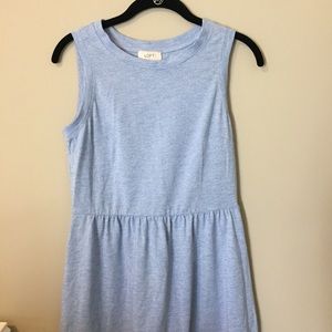 Ann Taylor lightly Sparkly Light Blue Dress